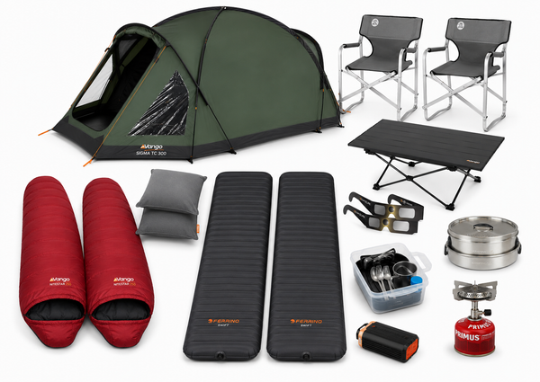The Solar Eclipse camping kit!